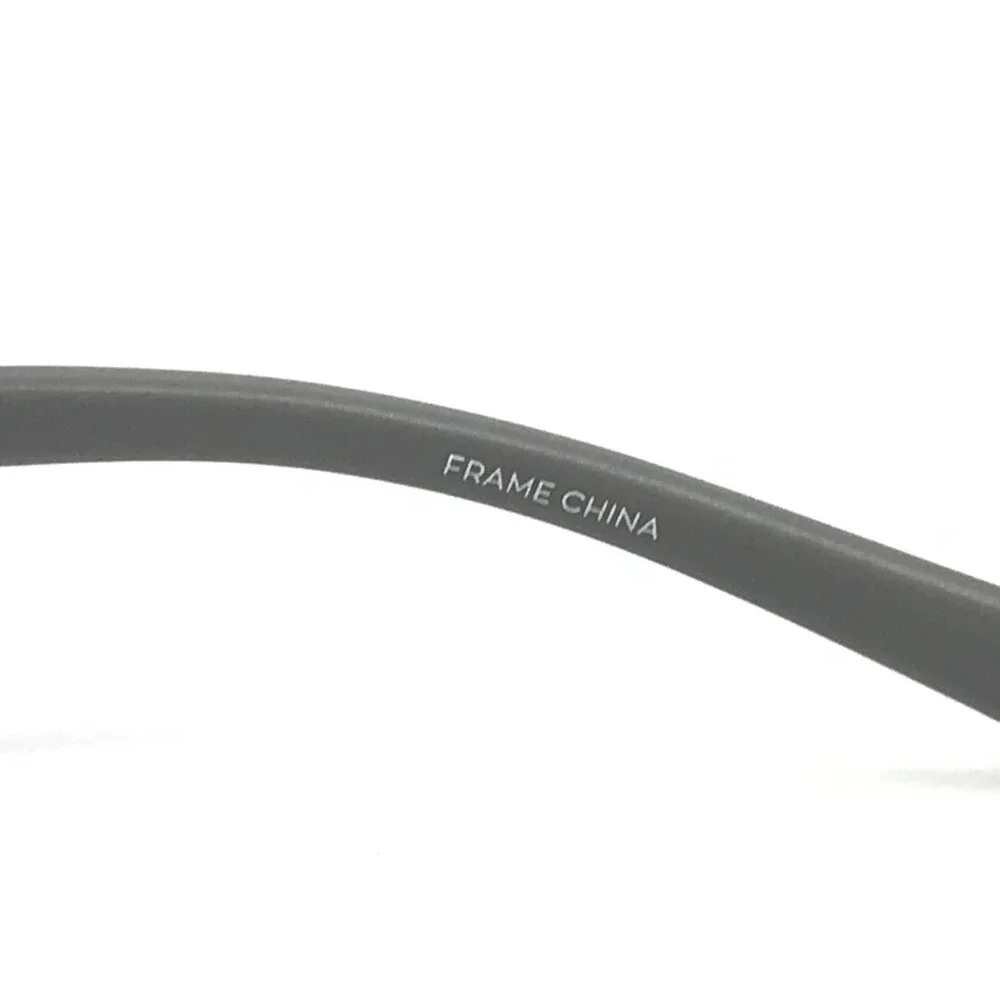 Dragon Eyeglasses Frames WOLFE DR176 070 Black Gray Square Full Rim 51-20-140